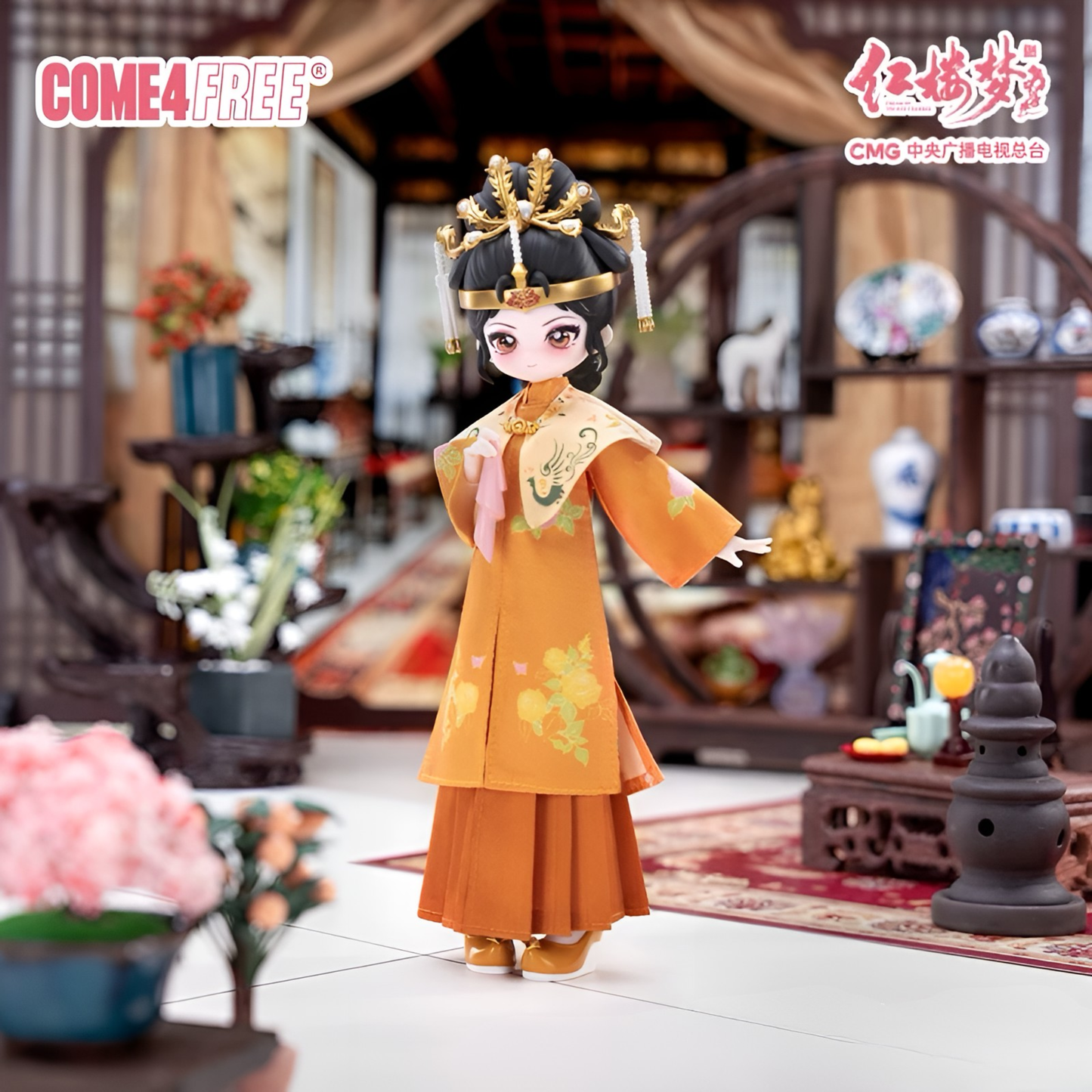 COME4FREE 87 Channel Dream of the Red Chamber Series 1/6 Action BJD Blind Box