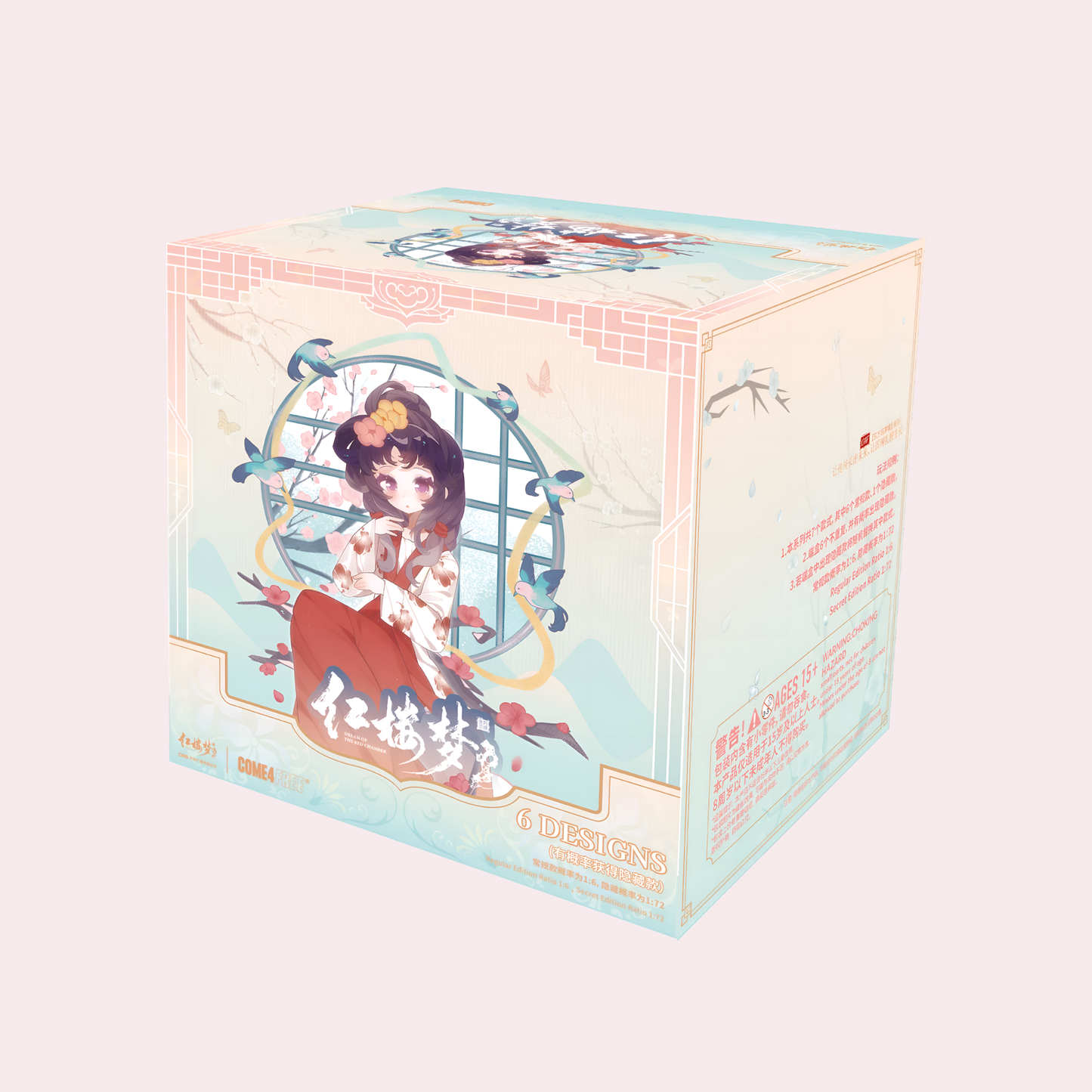 COME4FREE 87 Channel Dream of the Red Chamber Series 1/6 Action BJD Blind Box