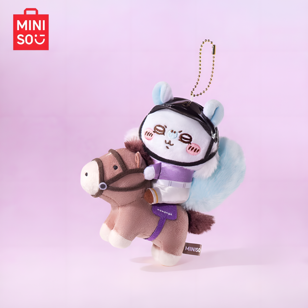 Chiikawa x MINISO Equestrian Series Plush Charm