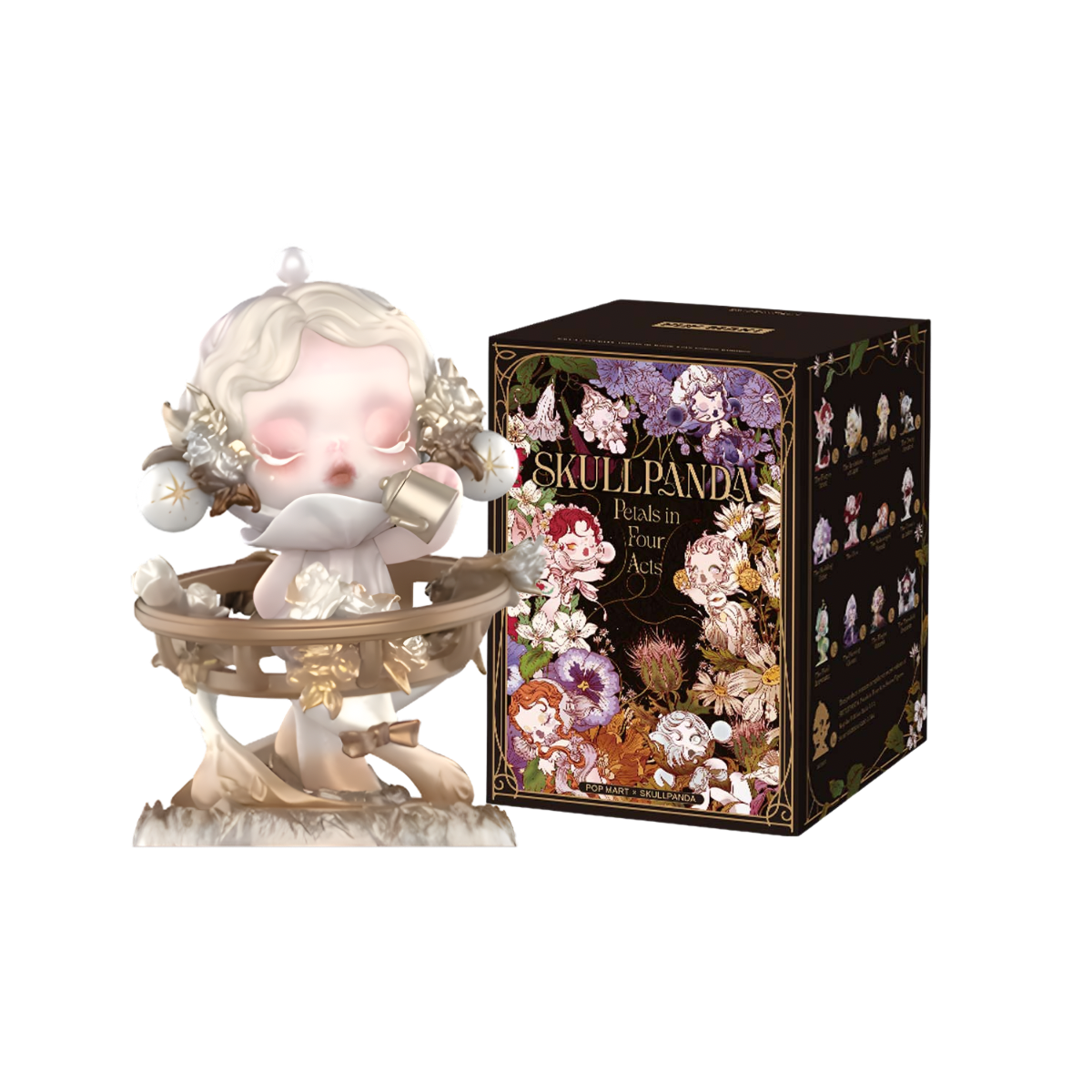 SKULLPANDA Petals in Four Acts Series Figures