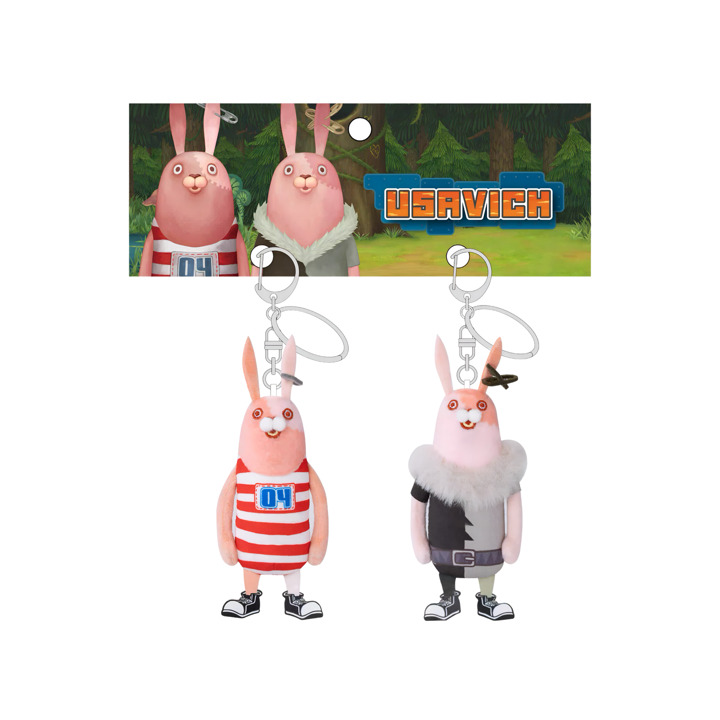 SCG STUDIOS Usavich Kirenenko & Kirunenko Twin Series Pendant Plush