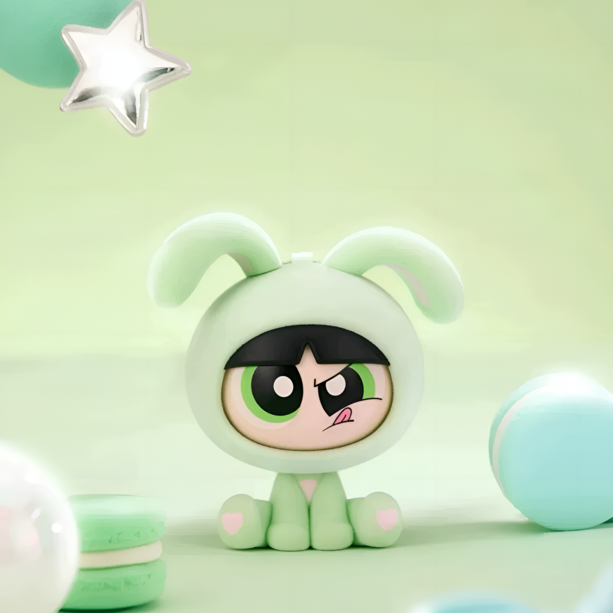 KAYOU PowerPuff Girls Claw Attack Series Face Changing Figures Blind Box
