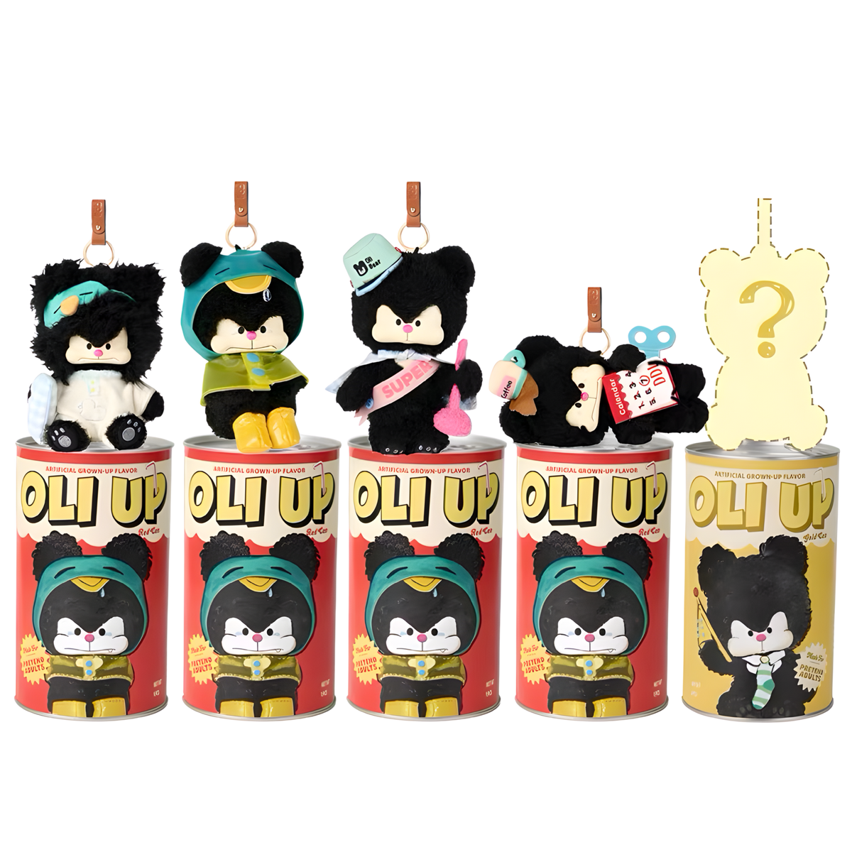 Bobo Nuts Oli Bear OLI UP Series Plush Pendant Blind Box