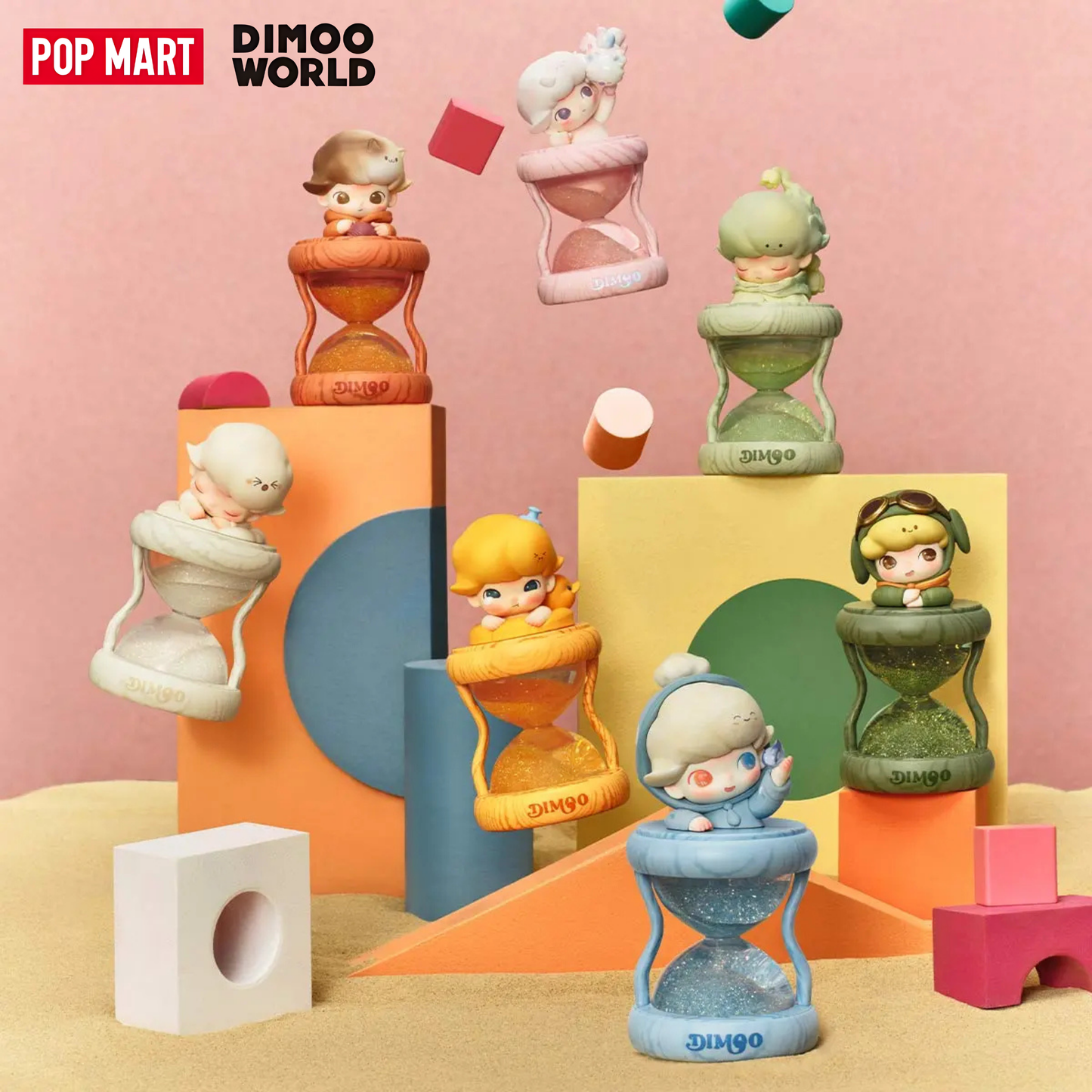 DIMOO Memories We Hold Series-Glowing Hourglass Crystal Ball Blind Box