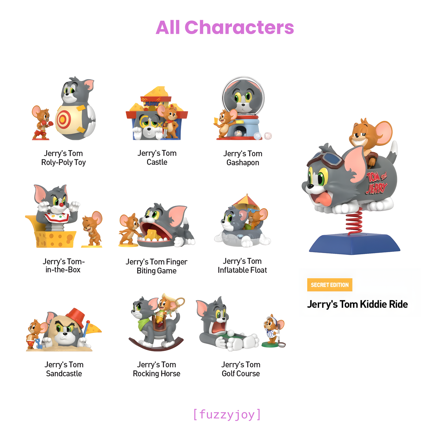 Tom and Jerry: Funfair Series Figures