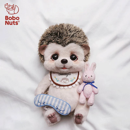 Bobo Nuts Motty Hedgehog The Good Night Town Series Plush Toy