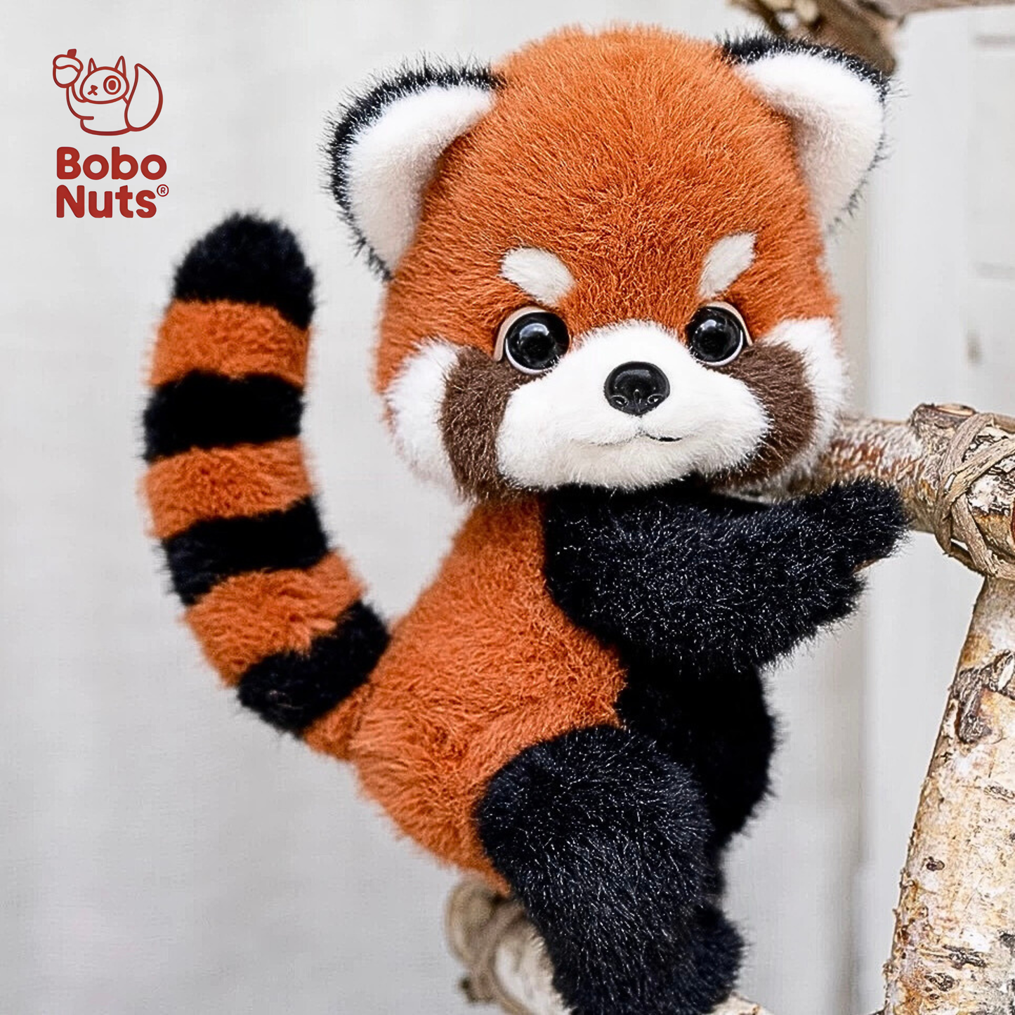 Bobo Nuts Jellybean Red Panda The Kiddo Valley Series Plush Toy