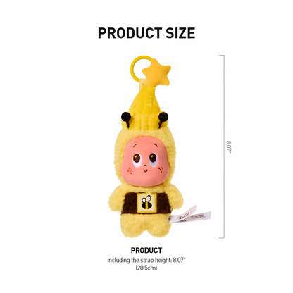Twinkle Twinkle MOON GELATO Series-Honey Plush Pendant
