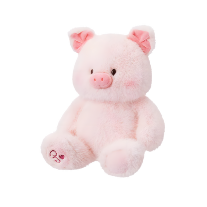 MINISO Polissy Pig Sitting Plush Doll