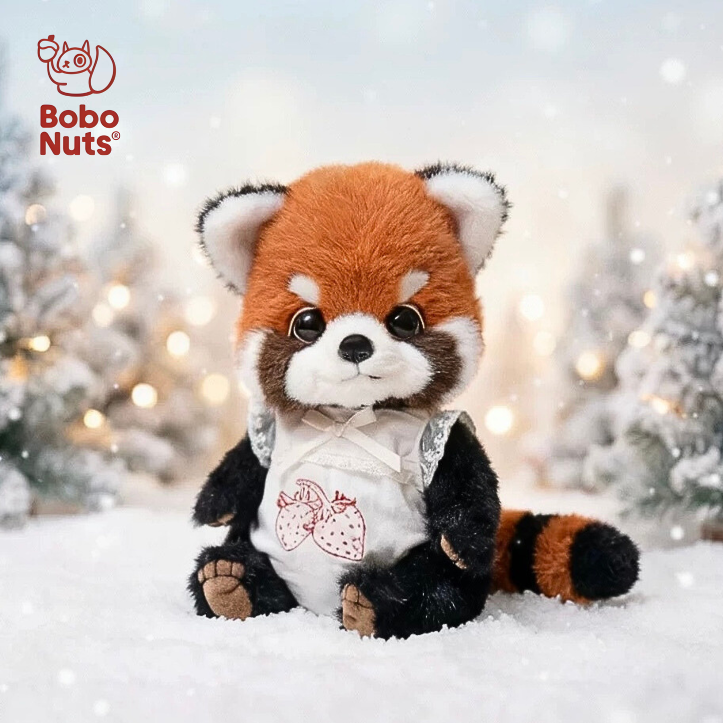 Bobo Nuts Jellybean Red Panda The Kiddo Valley Series Plush Toy