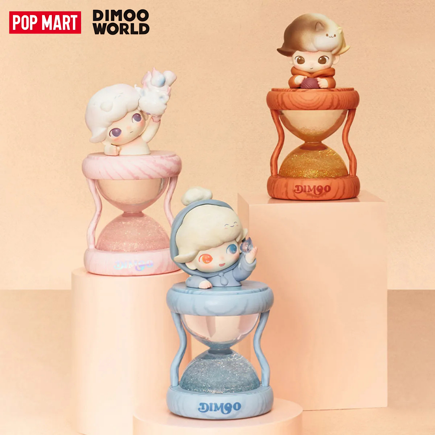 DIMOO Memories We Hold Series-Glowing Hourglass Crystal Ball Blind Box