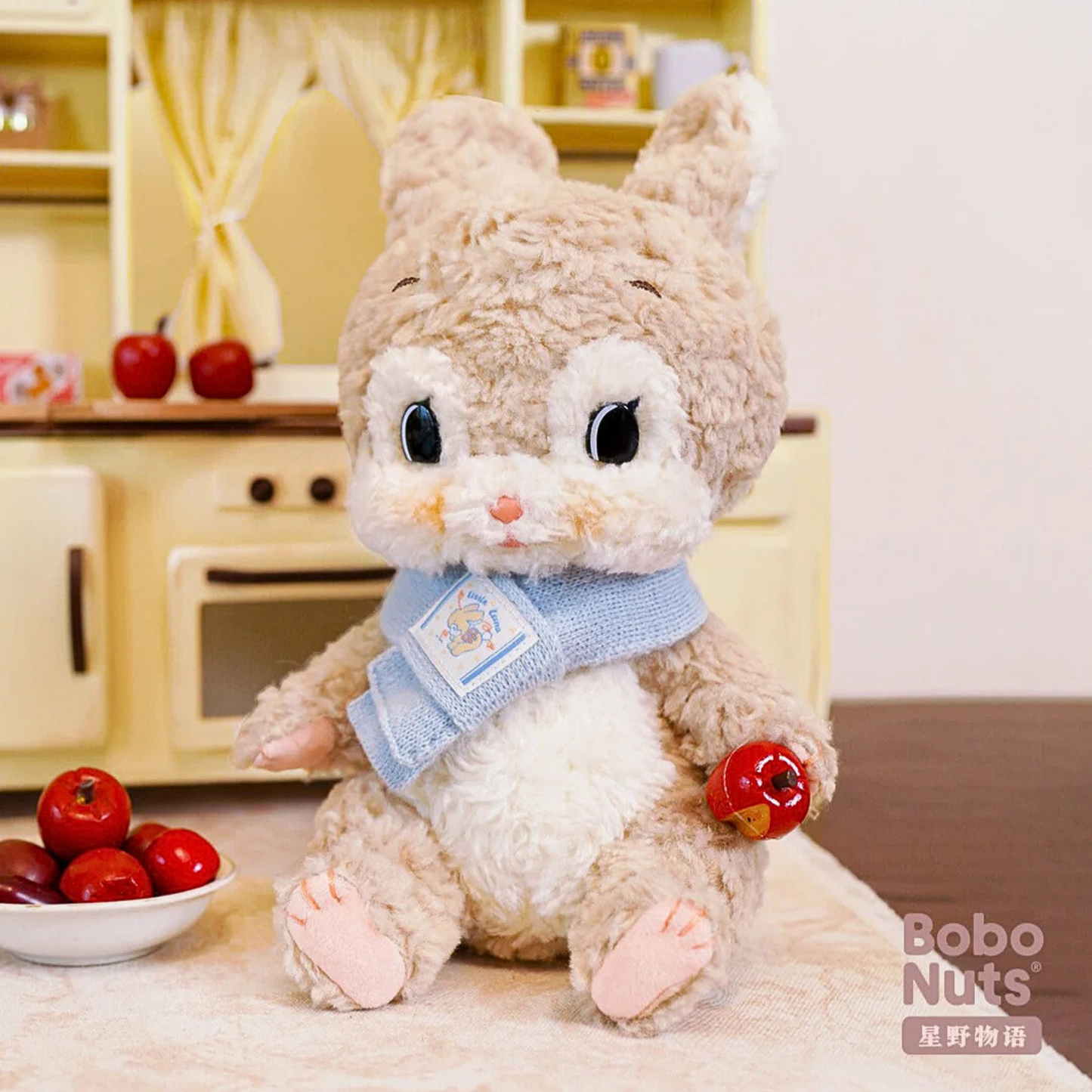 Bobo Nuts Little Luna Rabbit Little Friends Series Plush Toy