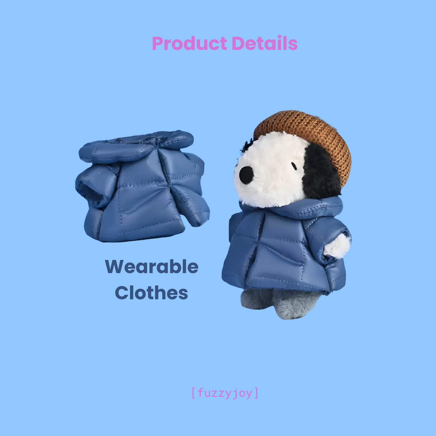 SHANDMOO Peanuts - Winter Gear Series Plush Charm