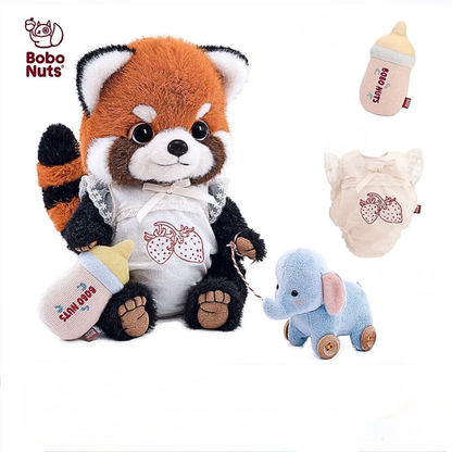 Bobo Nuts Jellybean Red Panda The Kiddo Valley Series Plush Toy