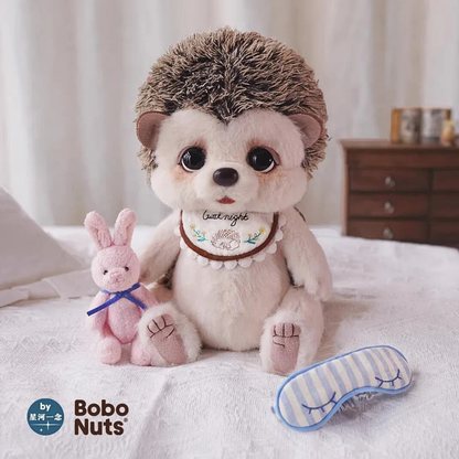 Bobo Nuts Motty Hedgehog The Good Night Town Series Plush Toy
