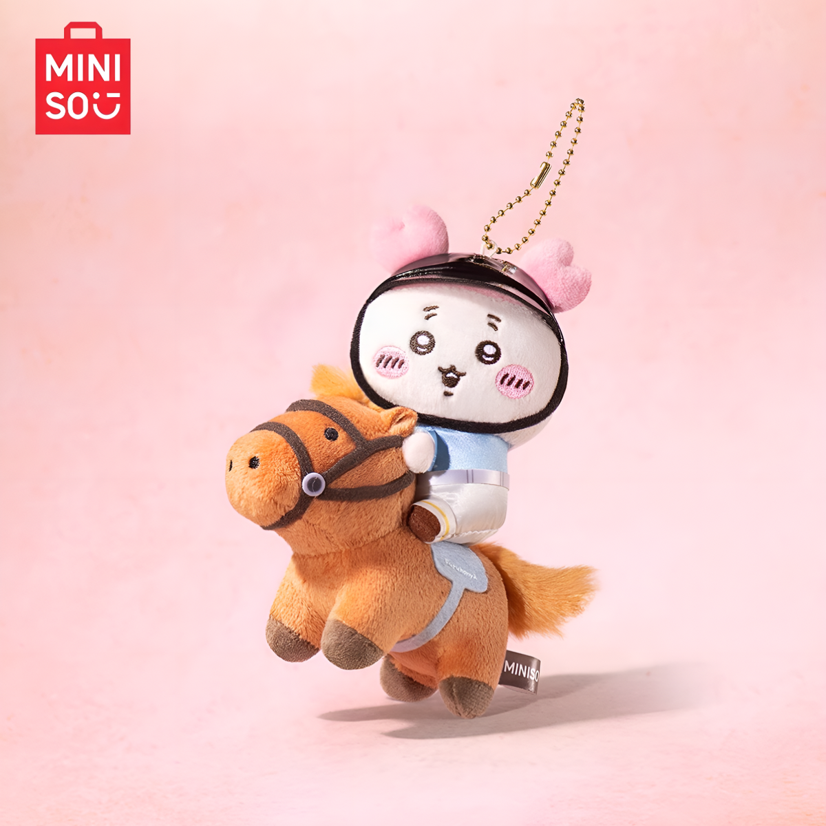 Chiikawa x MINISO Equestrian Series Plush Charm