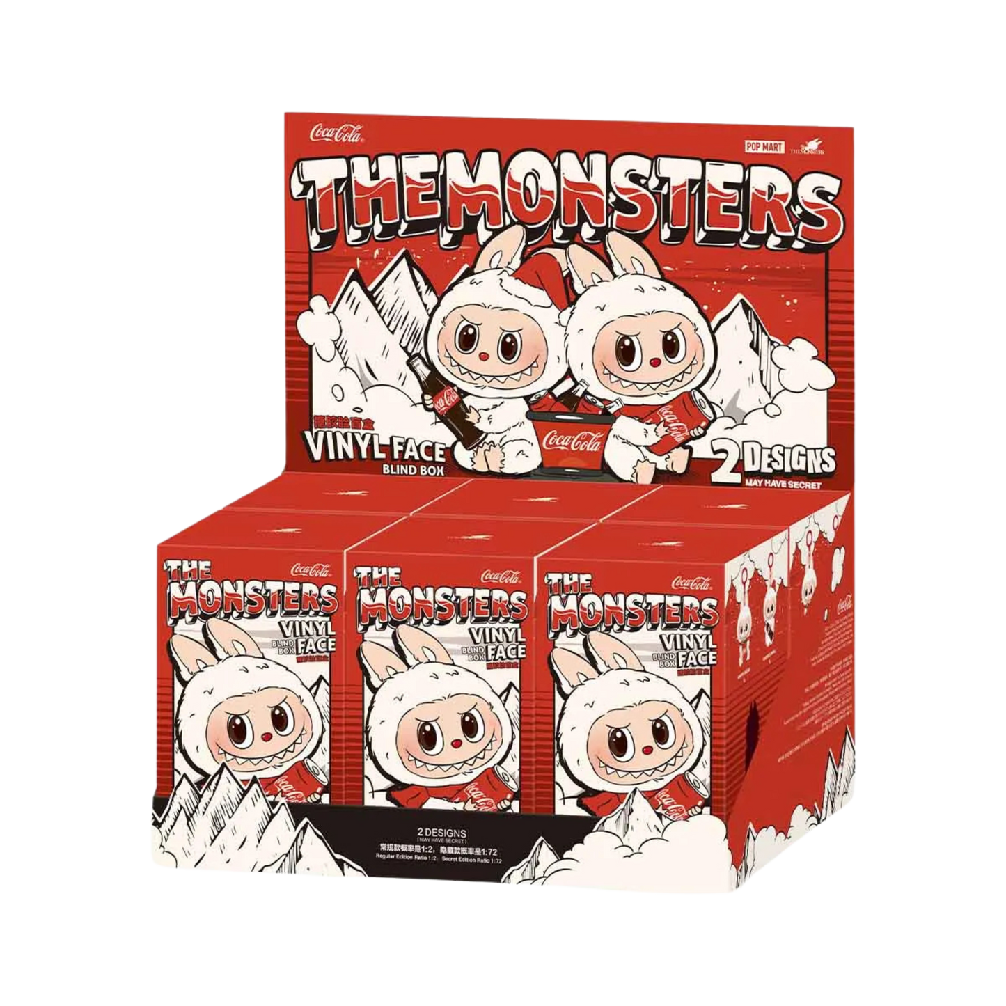[PREORDER] THE MONSTERS COCA-COLA Vinyl Face Blind Box