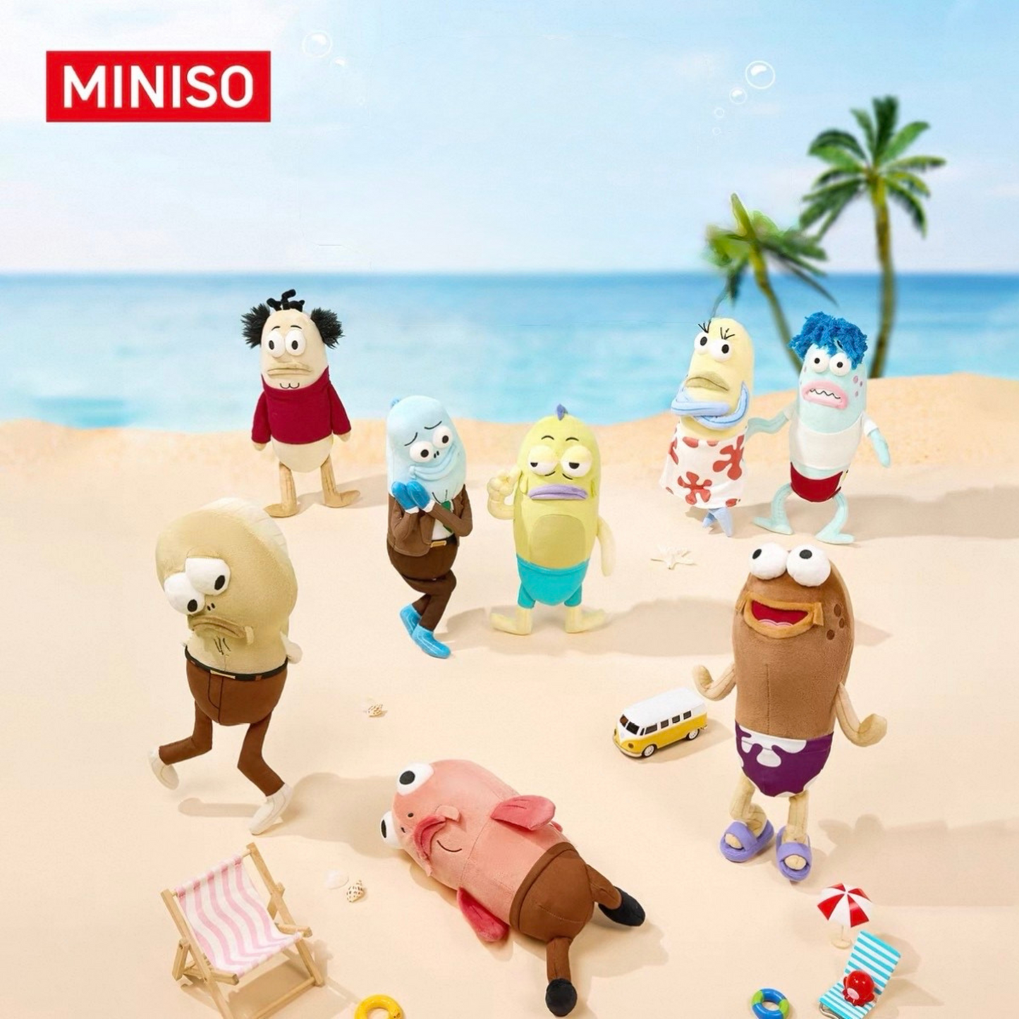 MINISO - SpongeBob SquarePants Passerby Fish Series Plush