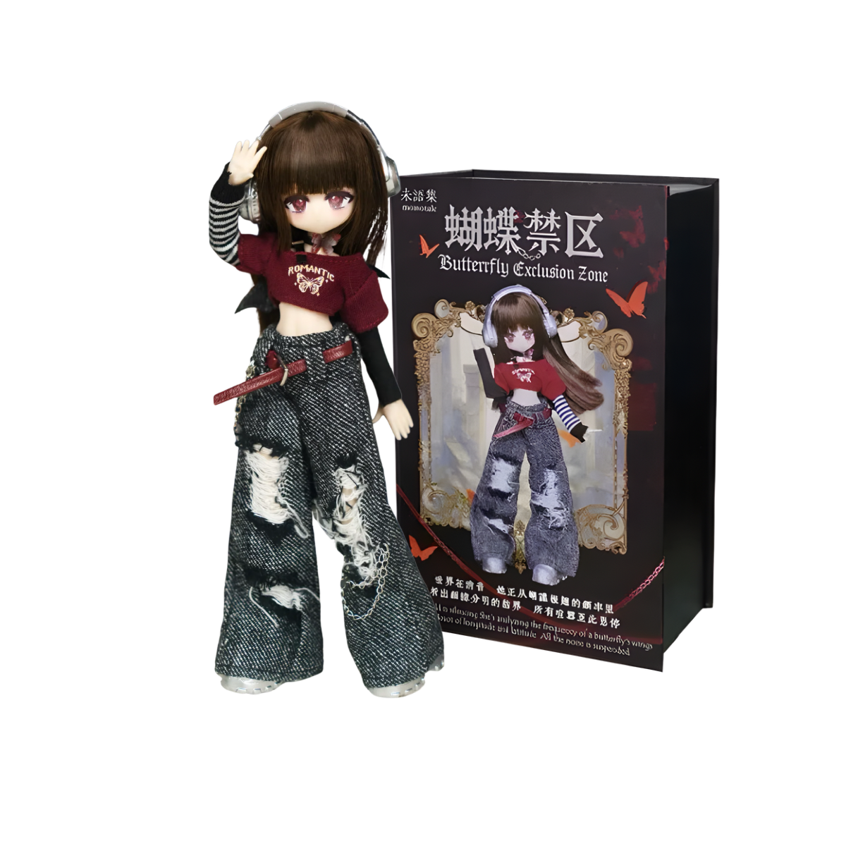Momotale Butterfly Exclusion Zone 1/8 MJD Action Figure