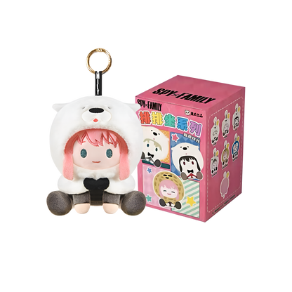 SPY×FAMILY Sitting in a Row Series Plush Keychain Blind Box