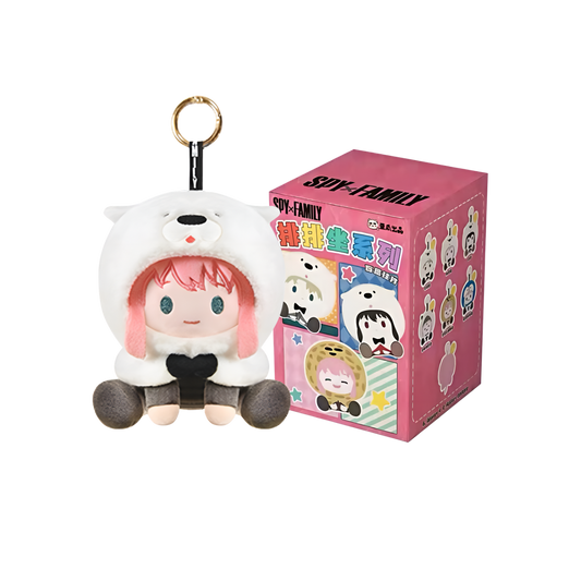 SPY×FAMILY Sitting in a Row Series Plush Keychain Blind Box