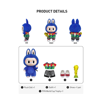 THE MONSTERS × FIFA SERIES-Catch the Win Vinyl Plush Doll