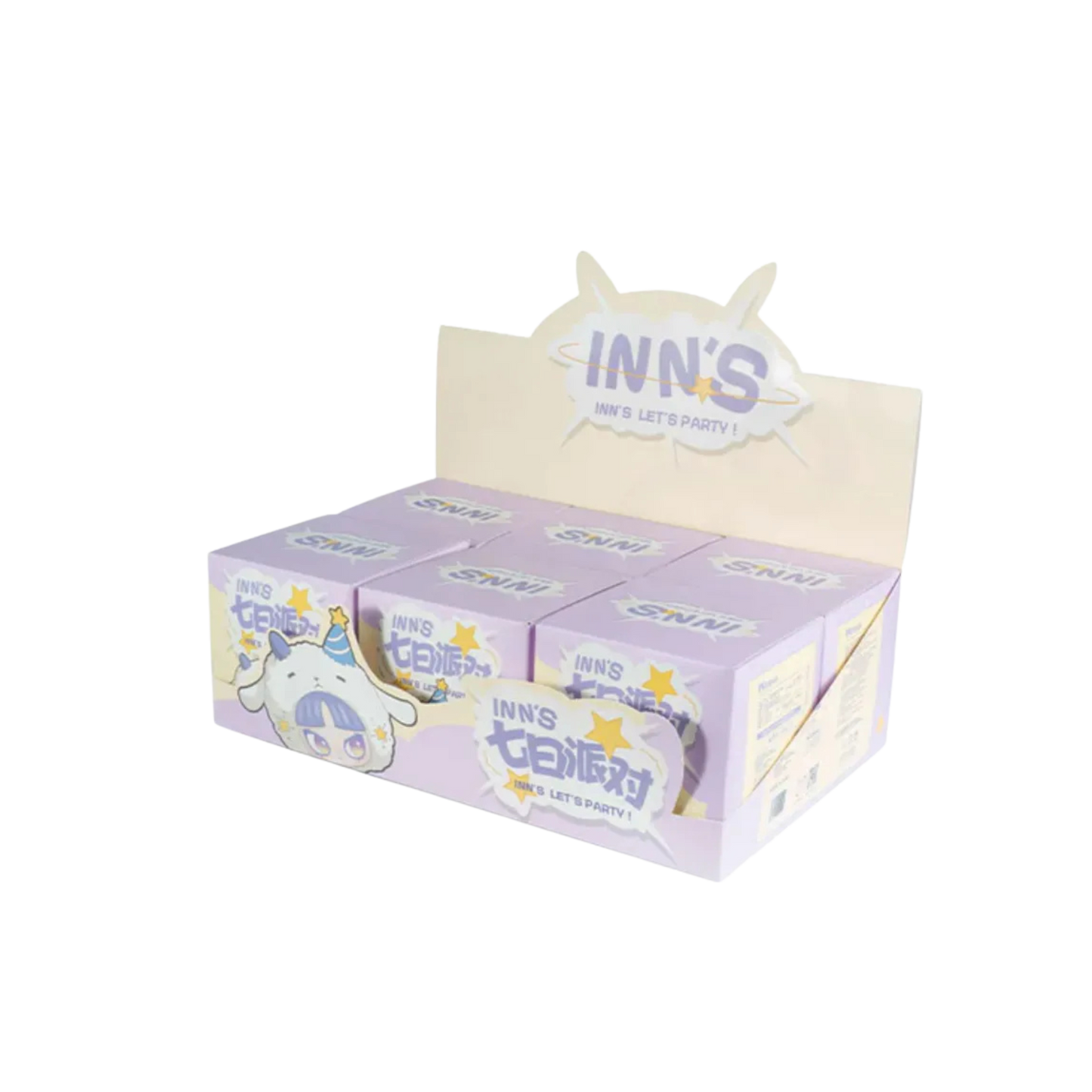 [PREORDER] INN'S - LET'S PARTY! Plush Keychain Blind Box