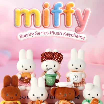 [AU STOCKS] Miffy Bakery Series Plush Keychains Blind Box