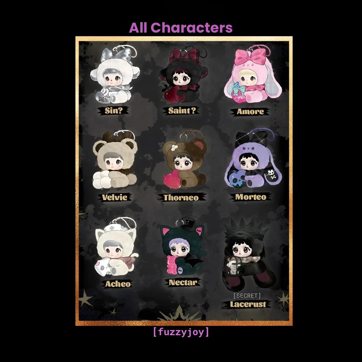 Nommi X Heymi - The Entwined Fate Plush Dolls