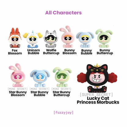 KAYOU PowerPuff Girls Claw Attack Series Face Changing Figures Blind Box