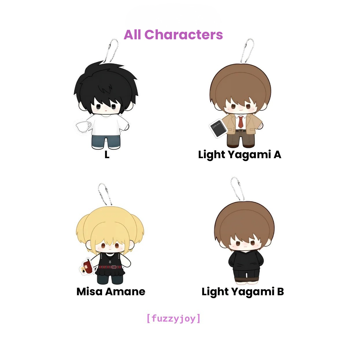 Death Note Series 15cm Cotton Plush Doll [ships in June 2026]