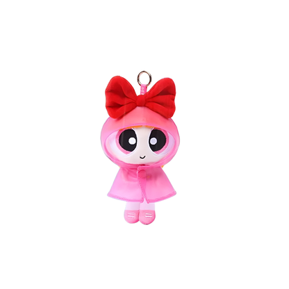 HUGKIS The Powerpuff Girls Rain Coat Series Pendant Plush