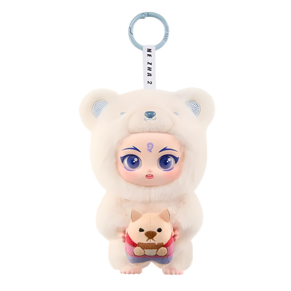 NeZha 2 Dress Up Party Series Vinyl Plush Doll Pendant