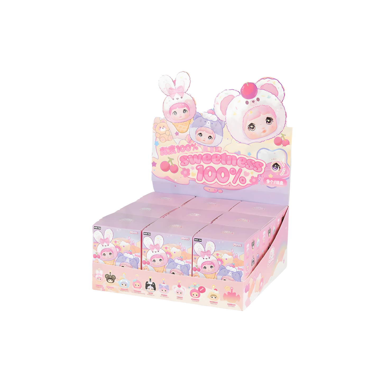 Nommi Glutinous 100% Sweetness Series Plush Blind Box