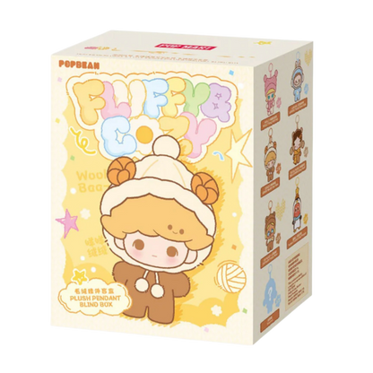 POP BEAN Fluffy & Cozy Series-Plush Pendant Blind Box