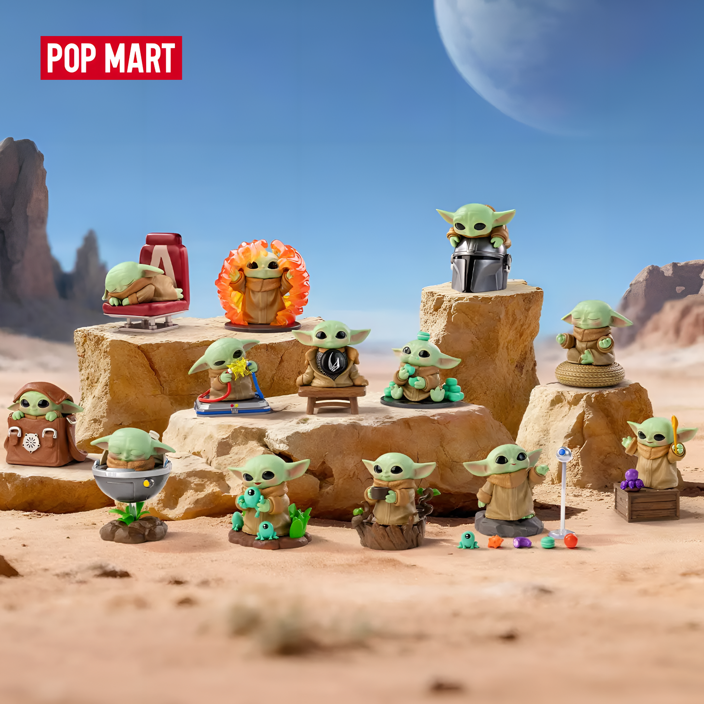 Star Wars Grogu Tiny But Mighty Series Figures
