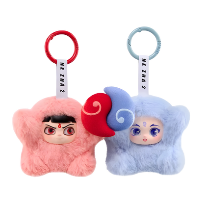 NeZha 2 Dress Up Party Series Vinyl Plush Doll Pendant