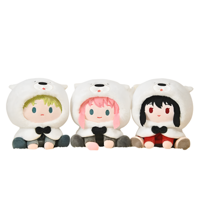 SPY×FAMILY Sitting in a Row Series Plush Keychain Blind Box