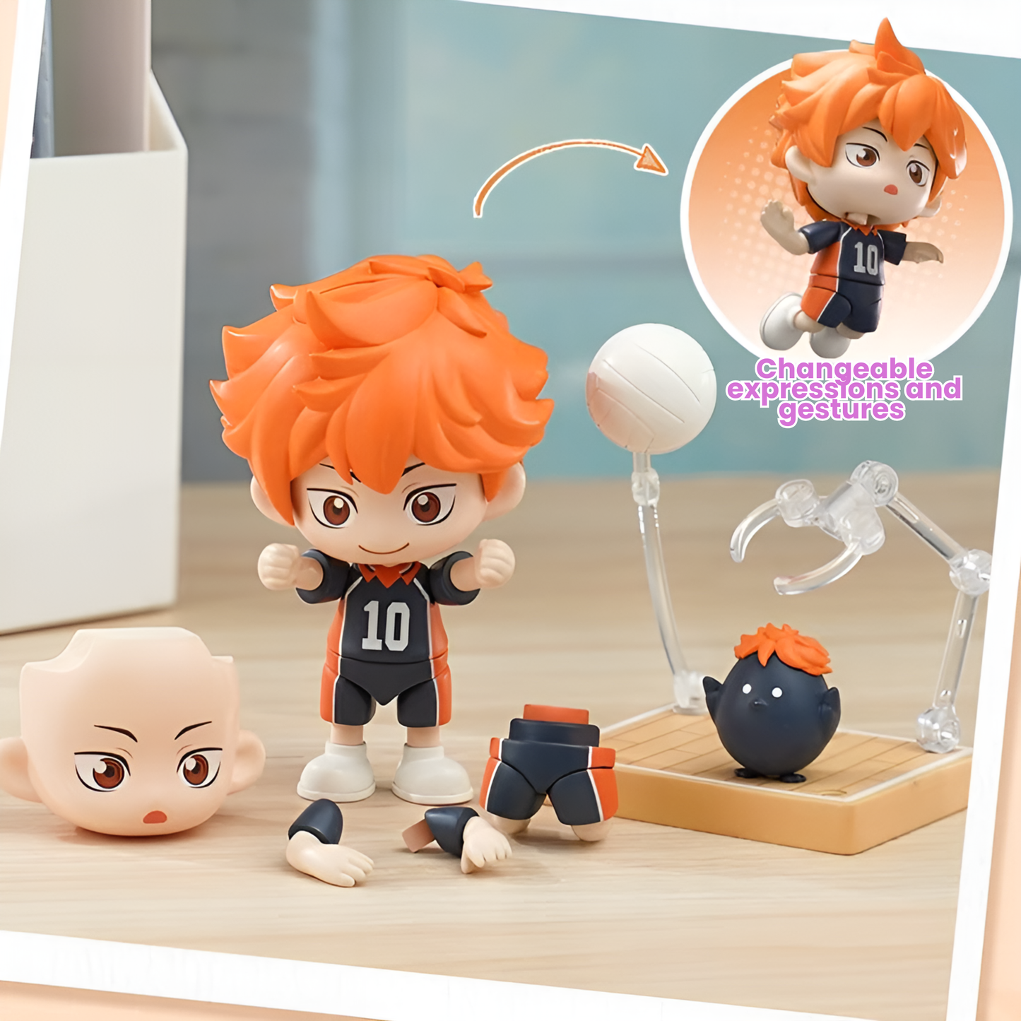 Keepplay Haikyuu!! Flying Volleyball Series Zippie Figure Blind Box