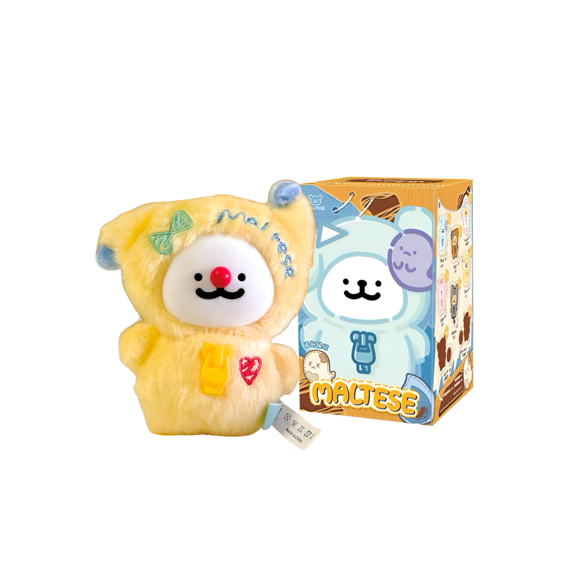 Maltese My Best Buddy Series Vinyl Plush Pendant Blind Box [Ships Before June]