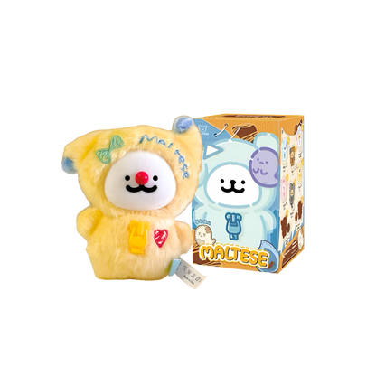Maltese My Best Buddy Series Vinyl Plush Pendant Blind Box [Ships Before June]