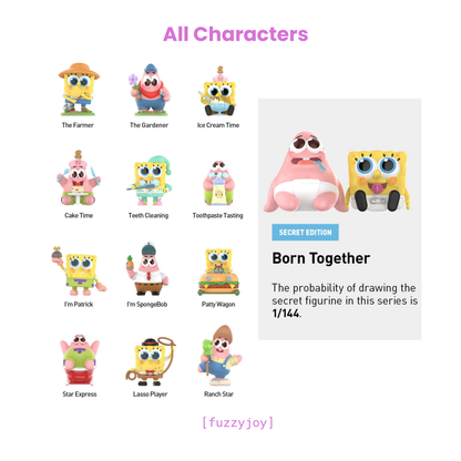 Pop Mart SpongeBob Best Friends Blind Box