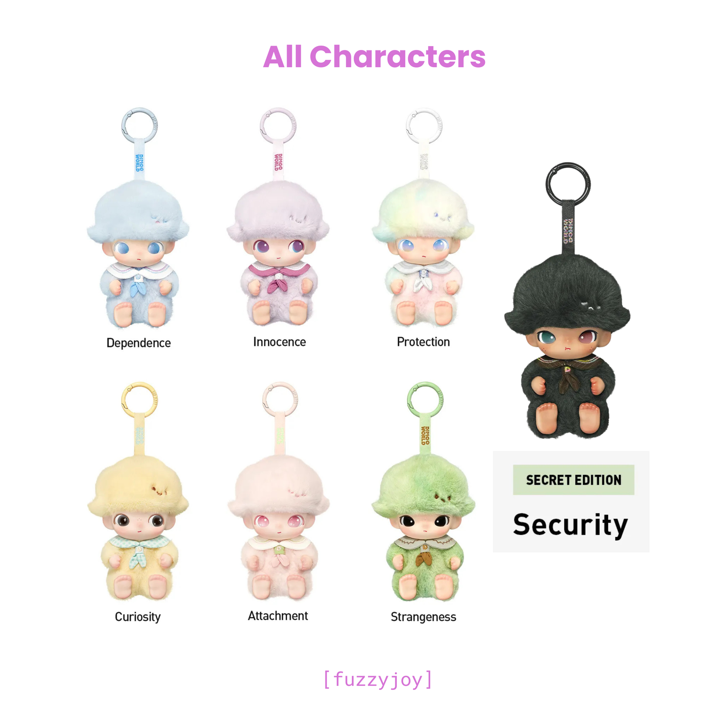 DIMOO Journal of New Life Series-Vinyl Plush Pendant Blind Box