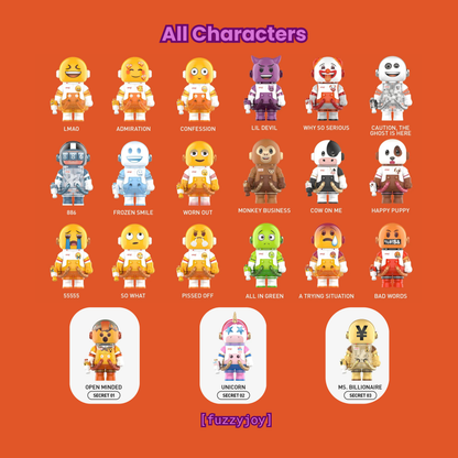 MEGA SPACE MOLLY 100% × emoji™ Blind Box
