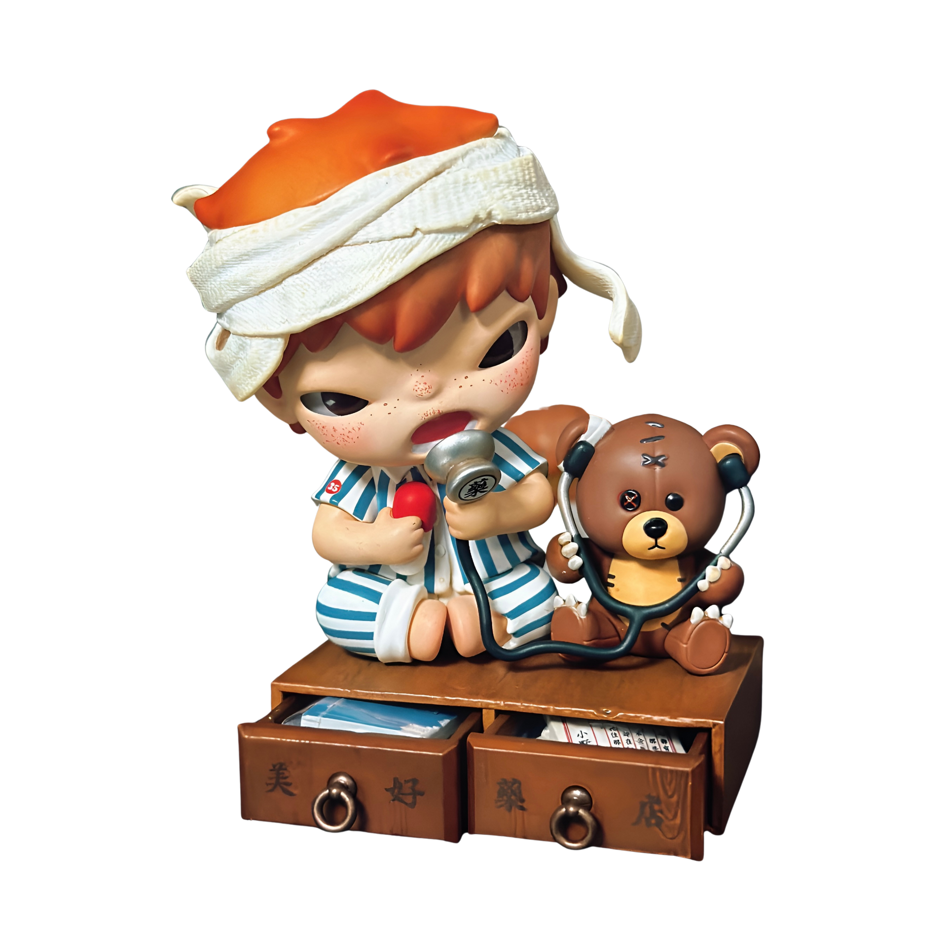 HIRONO WELL PHARMACY フィギュア Hirono Well Pharmacy Series Figure Shanghai Limited Edition – Fuzzyjoy