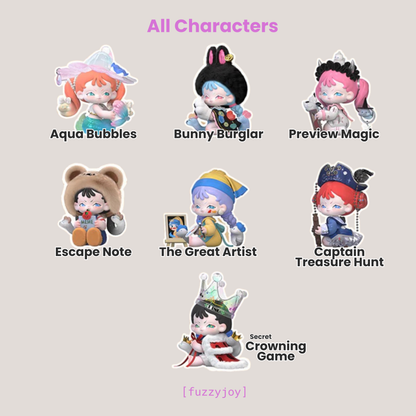 MEMESOO Quirky Girl's Diary Series Blind Box
