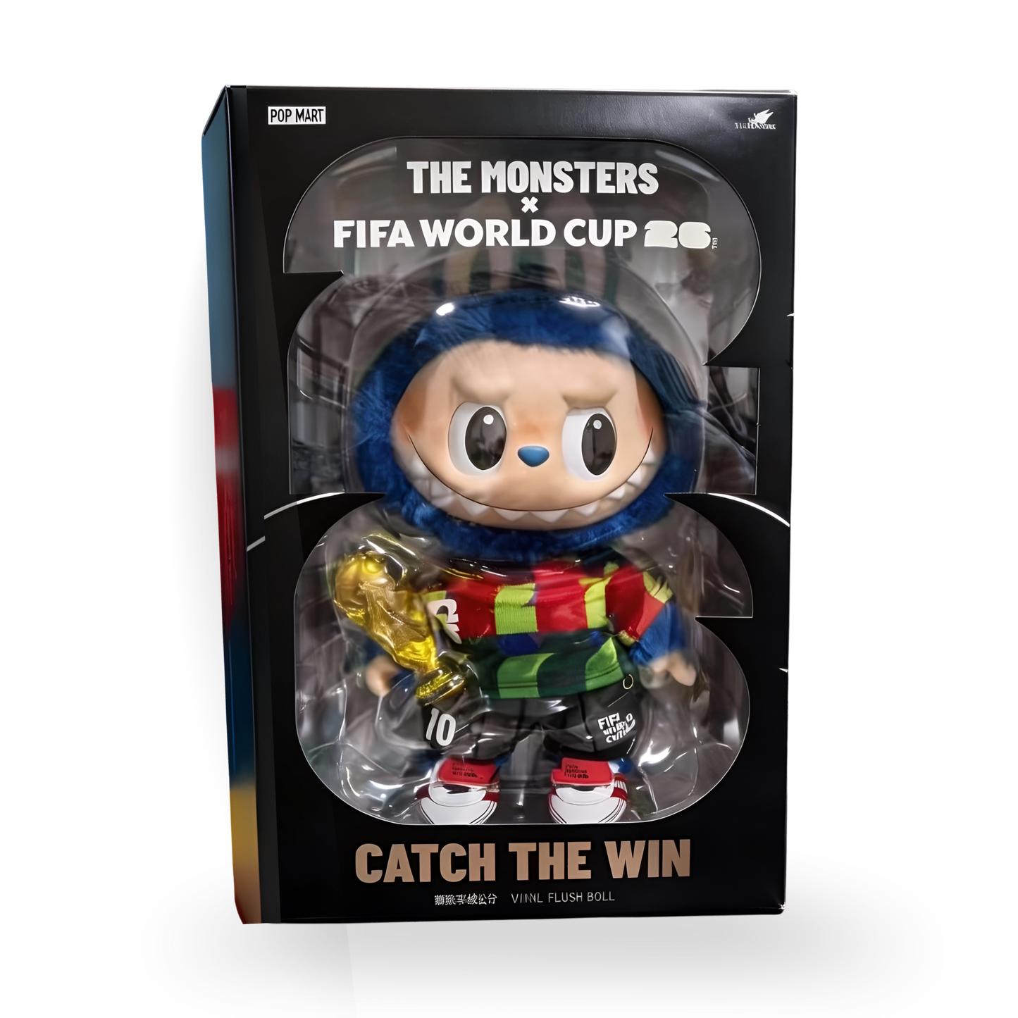 THE MONSTERS × FIFA SERIES-Catch the Win Vinyl Plush Doll