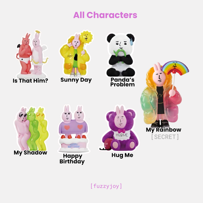 My Friend Rabbit Beautiful Mood Figure Series Blind Box