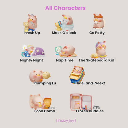 TOYZERO+ LuLu The Piggy Stay With You Series Blind Box