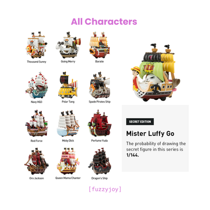 Pop Mart x One Piece - Grand Line Vehicles Blind Box
